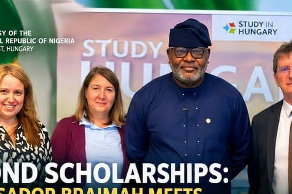 Nigerian Envoy Seeks Increase in Hungarian Scholarship Slots for Nigerians Nigerian Envoy Seeks Increase in Hungarian Scholarship Slots for Nigerians