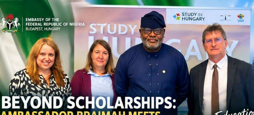 Nigerian Envoy Seeks Increase in Hungarian Scholarship Slots for Nigerians‎