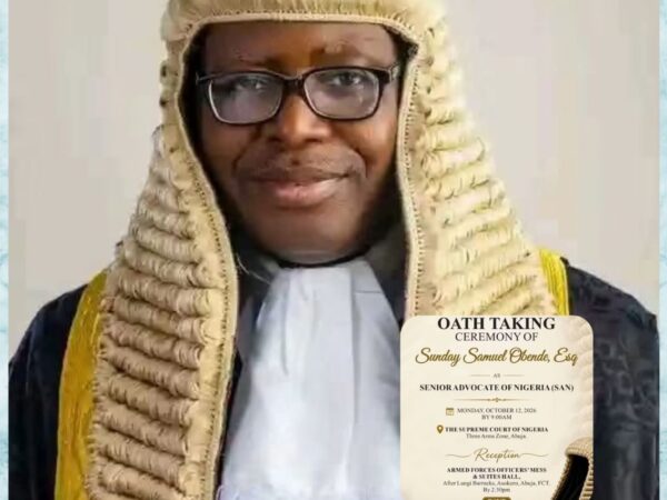 ‎‎Igarra Celebrates Obende’s Elevation To SAN Rank