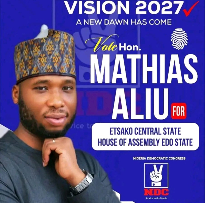 ‎‎INEC List Controversy: Etsako Central NDC Candidate, Mathias Aliu, Sues for Calm